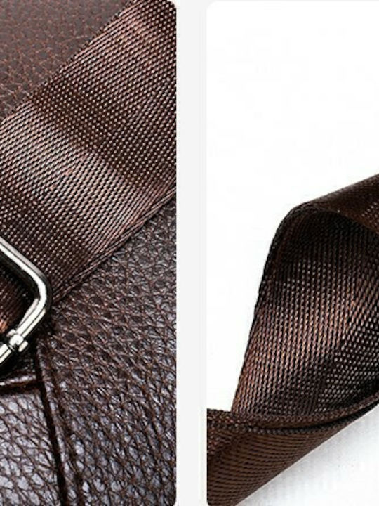 Leather Men's Bag Shoulder / Crossbody Brown