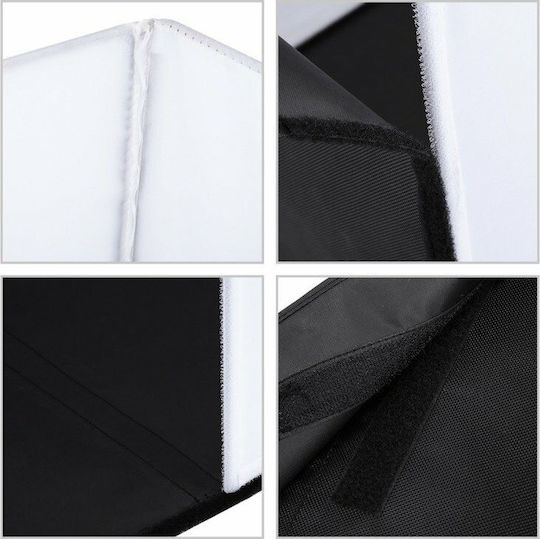 Puluz Photo Box with Multiple Backrounds Black/White 40x40x40cm