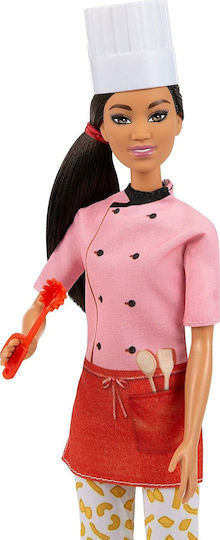 Barbie Pasta Chef Doll for 3+ years+ Years 30.4cm (Various Designs/Assortments of Designs) 1pc