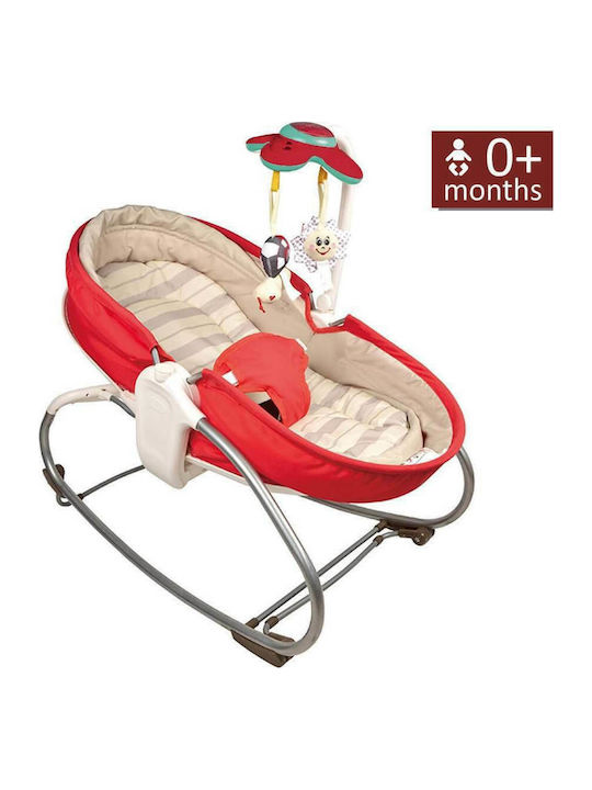 Bebe Stars Ηλεκτρικό Relax Μωρού Snooze με Μουσική και Δόνηση Red για Παιδί έως 9kg