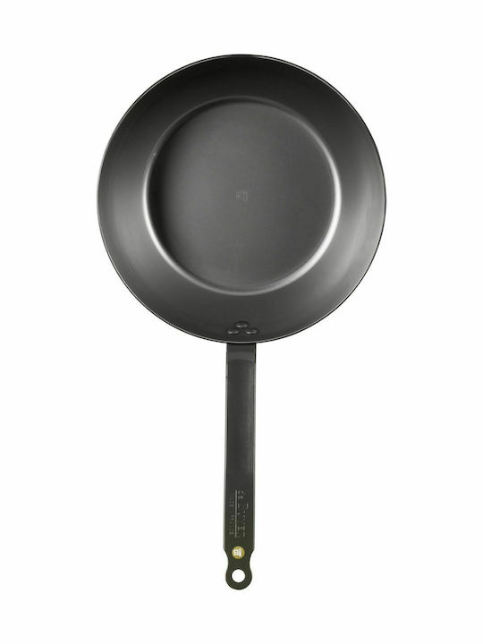 De Buyer Mineral B Country Wok made of Carbon Steel with Non-Stick Coating 28cm