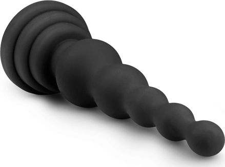 Easytoys Beaded Cone Анални мъниста Black 16см