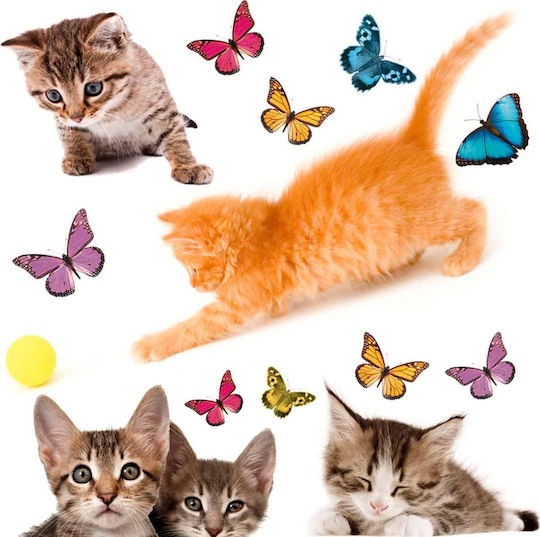 Ango Kids Vinyl Window Sticker Cats 22pcs