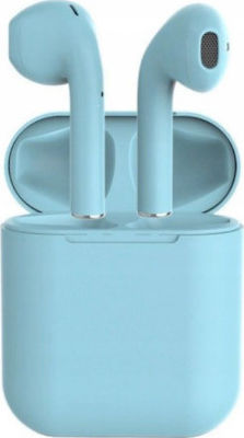 SPM i12 Ohrstöpsel Bluetooth Freisprecheinrichtung Kopfhörer mit Ladehülle Light Blue