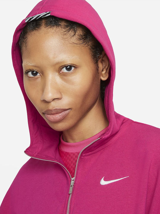Icon Clash Women's Sweatshirt Hooded Fireberry/Black