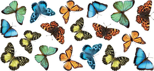 Ango Детска стикерна за стена Стена Butterflies S Пъстър 36бр Ango Детска стикерна за стена Стена Butterflies S Пъстър 36бр