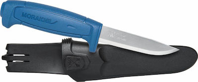 Morakniv Basic 546 Knife Blue with Blade made of Stainless Steel in Sheath