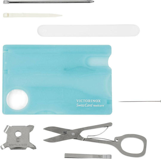 Victorinox Nailcare Κάρτα Πολυεργαλείο Ice Blue Transparent