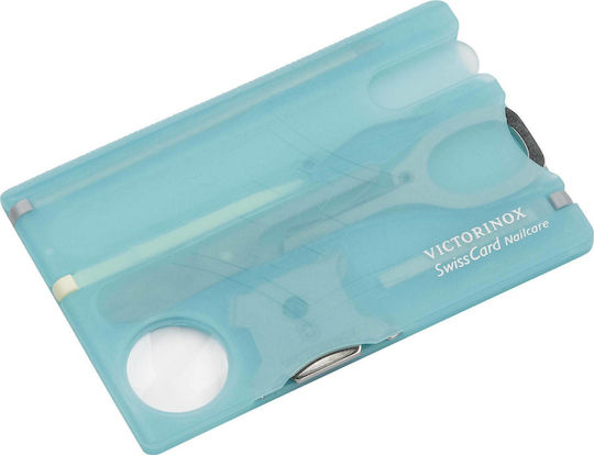Victorinox Nailcare Κάρτα Πολυεργαλείο Ice Blue Transparent