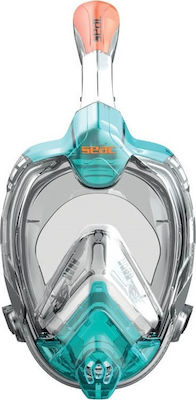 Seac Full Face Diving Mask Libera Blue/Orange XS/S Orange