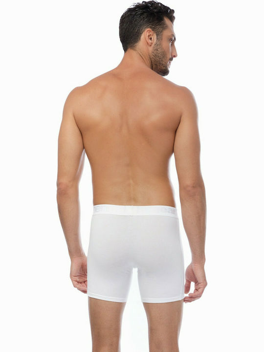 Herren Boxershorts Weiß 2Packung