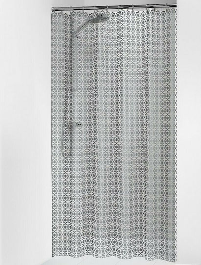 Sealskin Hammam Κουρτίνα Μπάνιου 180x200 cm Silver