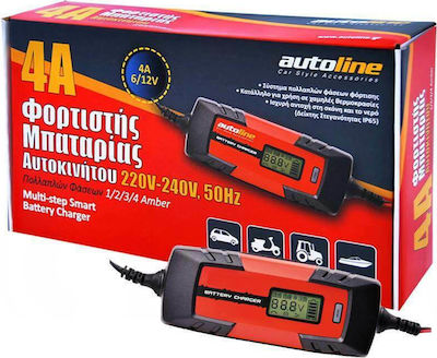 Autoline Φορτιστής Μπαταρίας Αυτοκινήτου 6/12V Battery Charger