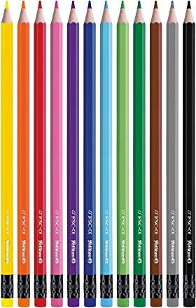 Pelikan Colored Pencil Set with Eraser Package of 1 packages