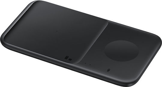 Samsung Ασύρματος Φορτιστής (Qi Pad) 9W Power Delivery Μαύρος (Duo With Travel Adapter)