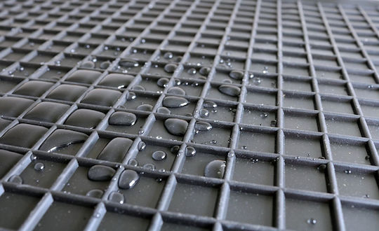 Rigum Set of Front and Rear Mats 4pcs for Mercedes-Benz GLK 2009+ Black