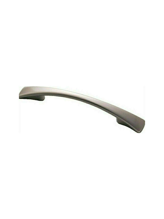 Viobrass Metallic Furniture Handle 137 Νίκελ Ματ 137mm (Hole Centers 96mm)