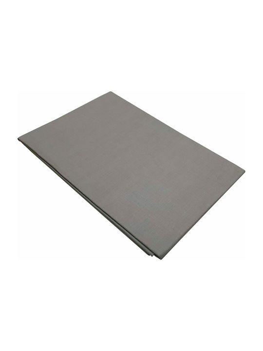 Le Blanc Sheet Double with Elastic 150x200+20cm. Cotton Line Grey