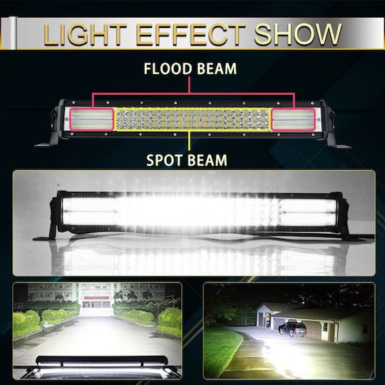Scheinwerfer Auto in Balkenform LED 10 - 30V 516W 82cm mit Weiß Beleuchtung 1Stück