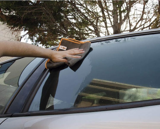 Mr Kleen Glass Suede Synthetic Polishing Cloth for Car Windows 40x40cm