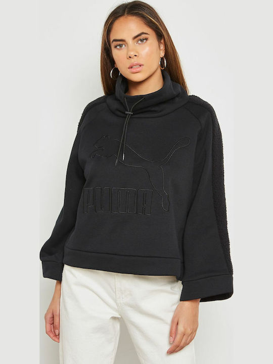 Downtown Winterized Women's Sweatshirt Black