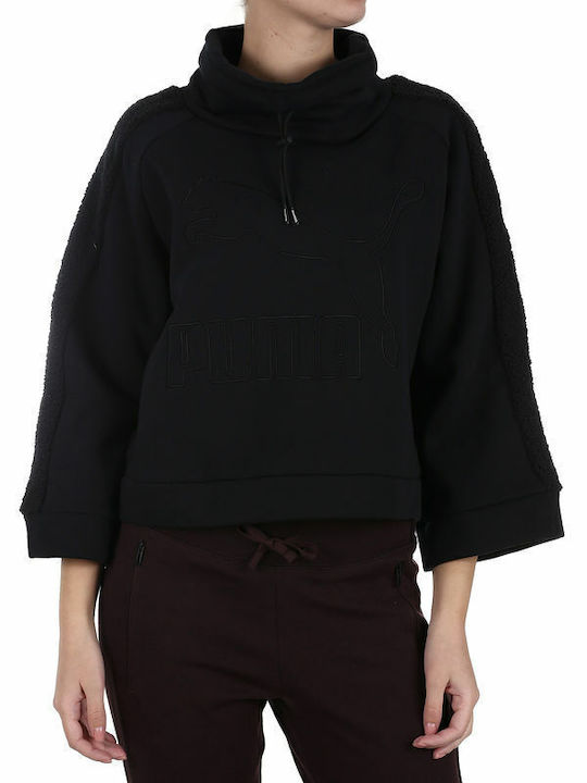 Downtown Winterized Women's Sweatshirt Black