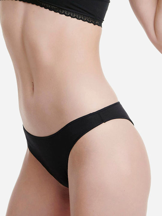 Bamboo Women's Brazil 2Pack Black