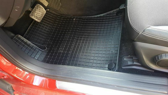 Petex Set of Front and Rear Mats 4pcs for Mercedes-Benz A Class / GLA 2011+ Black