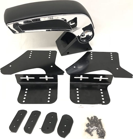 Auto Gs Car PU Armrest Universal Black