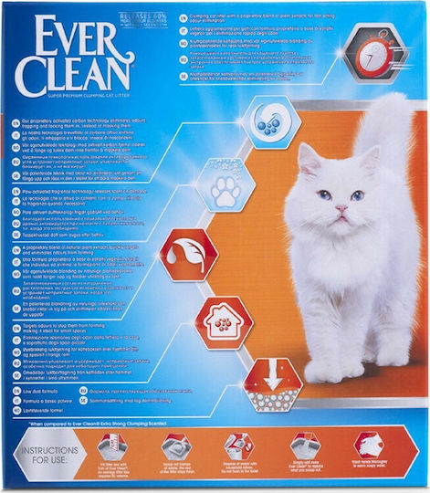 Ever Clean Schnelle Wirkende Katzenstreu Bentonit mit Frisch Duft 10lt