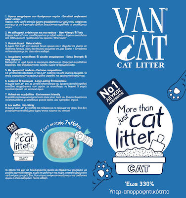 Van Cat Natural Cat Litter Coarse Grain 15kg