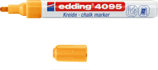 Edding Chalk Marker 4095 Marker Orange Blackboard Liquid Chalk for Glass Φωσφορούχο