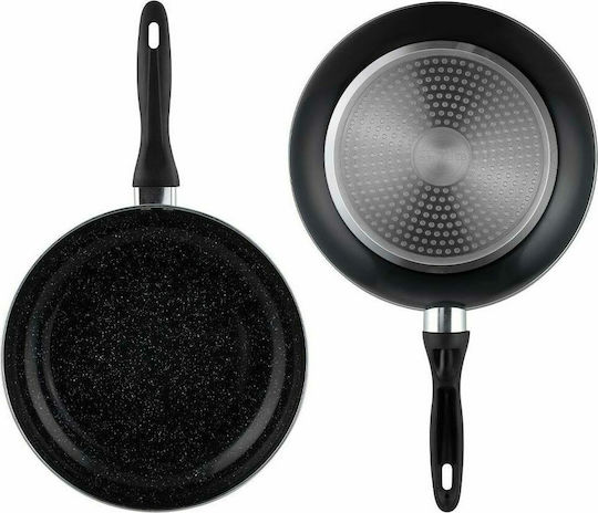 Edenberg Cast Aluminum Pan with Lid with Non-Stick Interior Coating 22cm