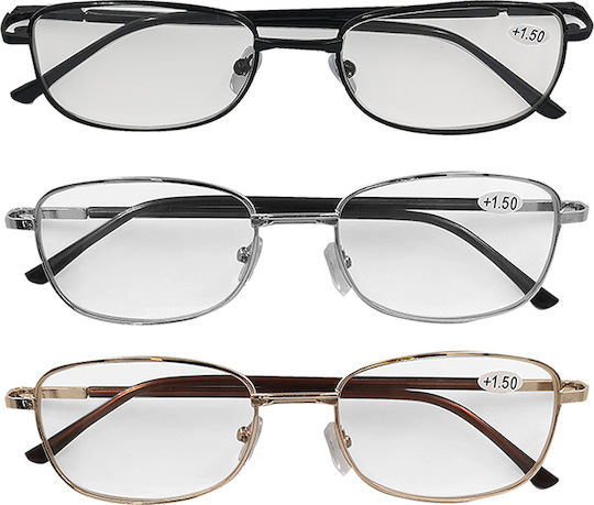 4teen4ty 40472 Reading Glasses +3.50 Black