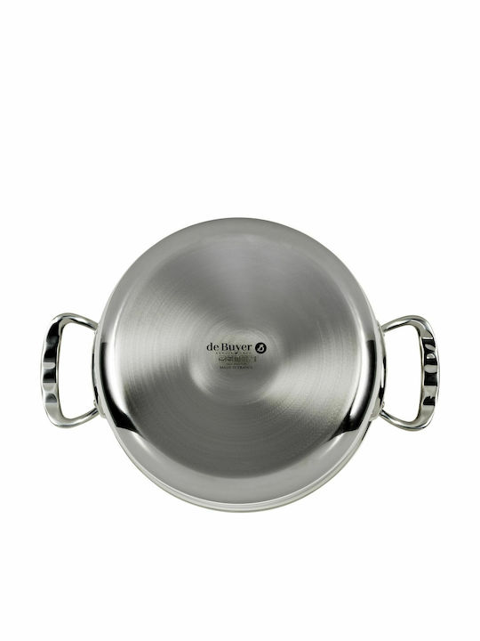 De Buyer Affinity Deep Stainless Steel Pot 5.4lt / 24cm