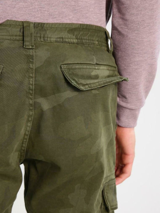 Trousers Cargo in Regular Fit Khaki