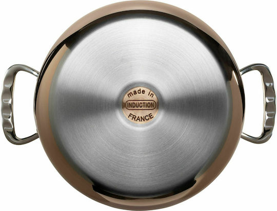 De Buyer Prima Matera Shallow Stainless Steel Pot 4.9lt / 28cm
