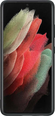 Samsung Silicone Cover Μαύρο (Galaxy S21 Ultra 5G)