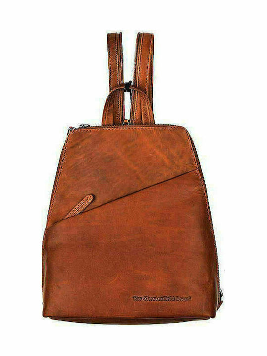 The Chesterfield Brand Leder Damen Tasche Rucksack Tabac Braun