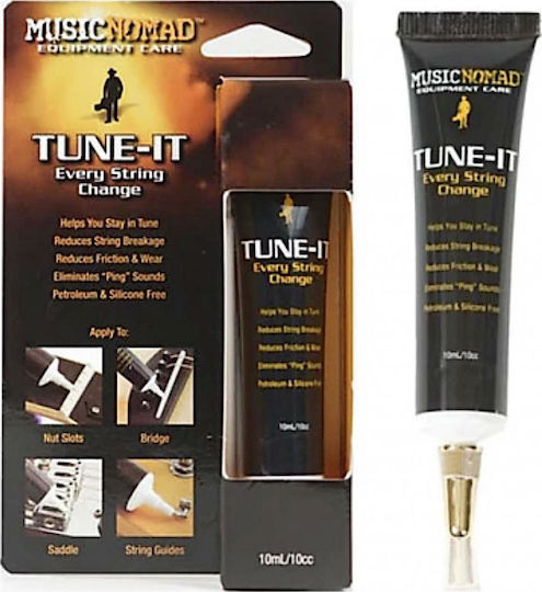 MusicNomad TUNE-IT Reinigungszubehör in Silber Farbe Schmiermittel für Streichinstrumente
