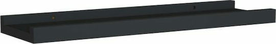 Wandregale Schwarz 2Stücke 40x9x3cm