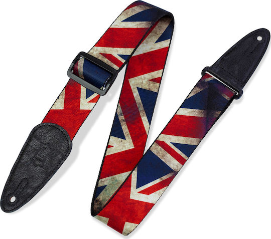 Levys Print Series Guitar Strap Gurt für Gitarre Mehrfarbig