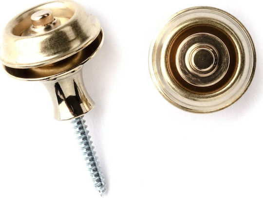 Dunlop Straplok Strap Retainers Original Brass String Instrument Accessory