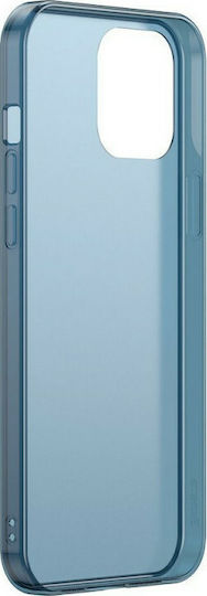 Baseus Frosted Glass Back Cover Silicone Navy Blue (iPhone 12 mini)