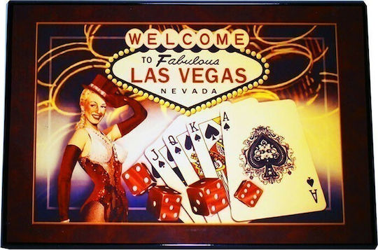 Modiano Las Vegas Set Playing Cards 2pcs Laminated in Wooden Box
