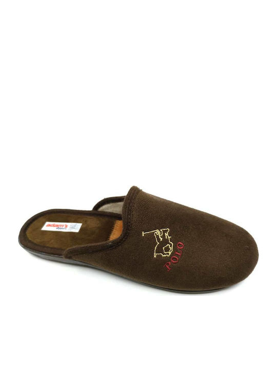 Adam's Shoes Men's Slipper Brown