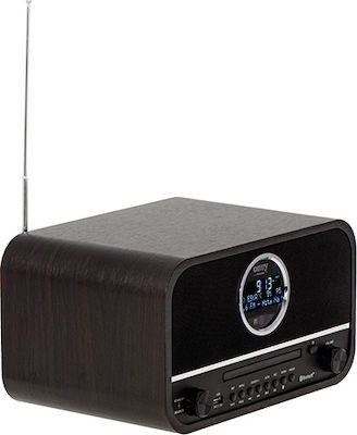 Camry CR1182 Retro Tabletop Radio Electric DAB+ with Bluetooth and USB Black