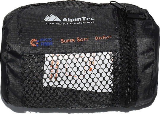 AlpinPro Drysoft Microfiber Face Towel Antibacterial in Case Terry Fuschia 80x40cm