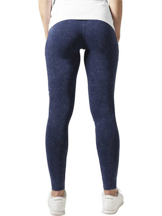 Urban Classics TB1056 Frauen Lang Leggings Blau