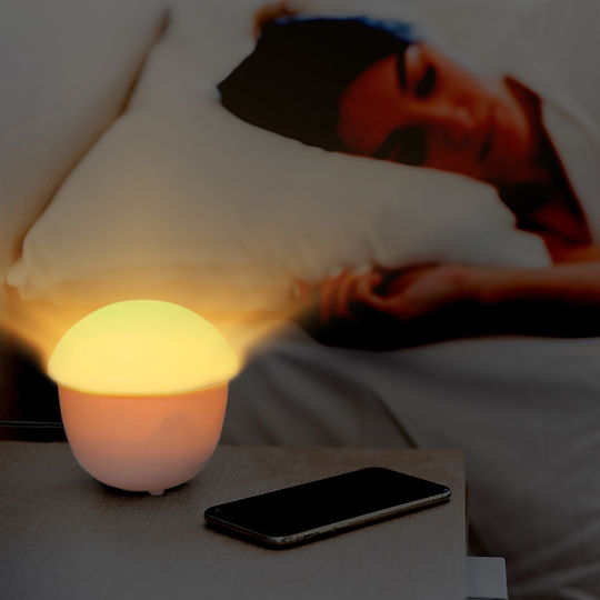 LED Kinderprojektorlampe mit Musterprojektion mit Farbwechsel Weiß